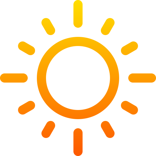 sole Basic Gradient Lineal color icona