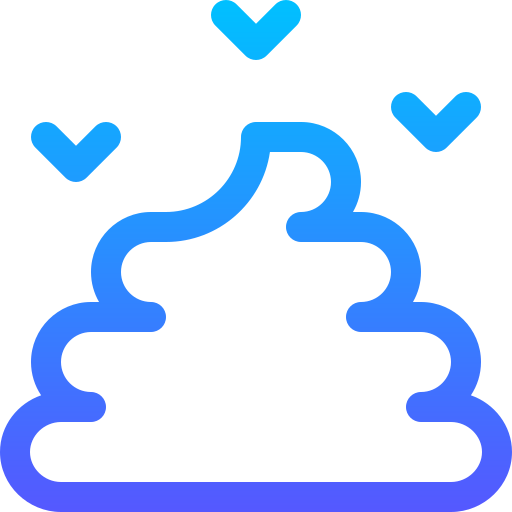 poo Basic Gradient Lineal color icon