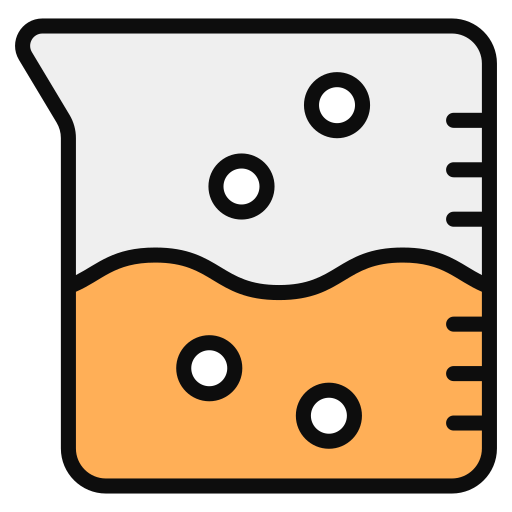 Beaker Generic Outline Color icon