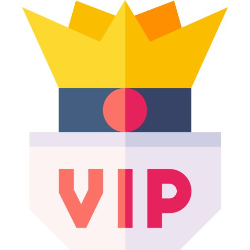 vip Basic Straight Flat icon