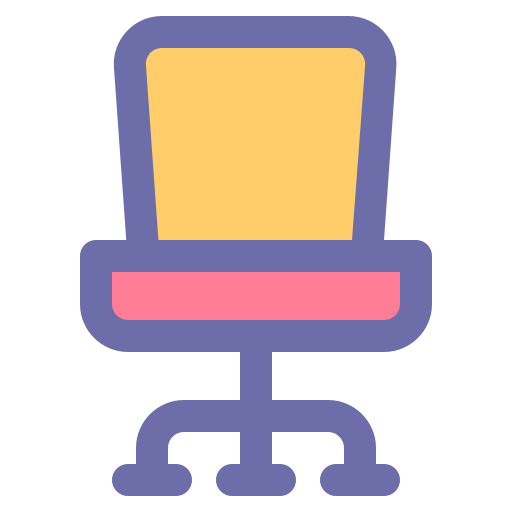 stuhl Generic Outline Color icon