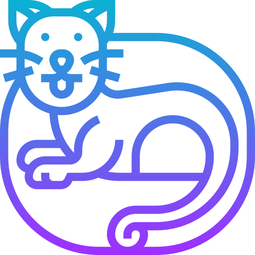 猫 Meticulous Gradient icon