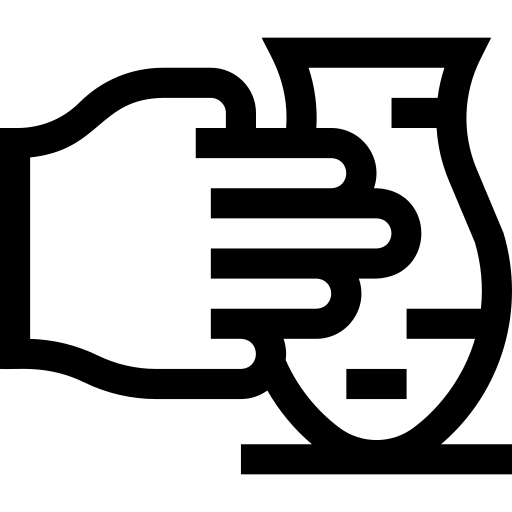 poterie Basic Straight Lineal Icône