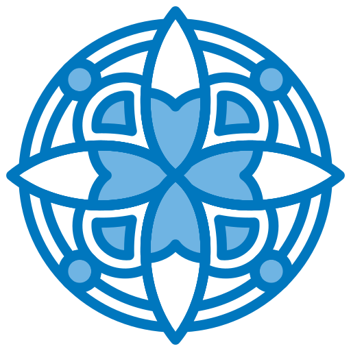 Mandala Generic Blue icon