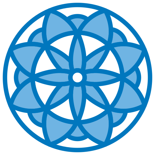 Mandala Generic Blue icon