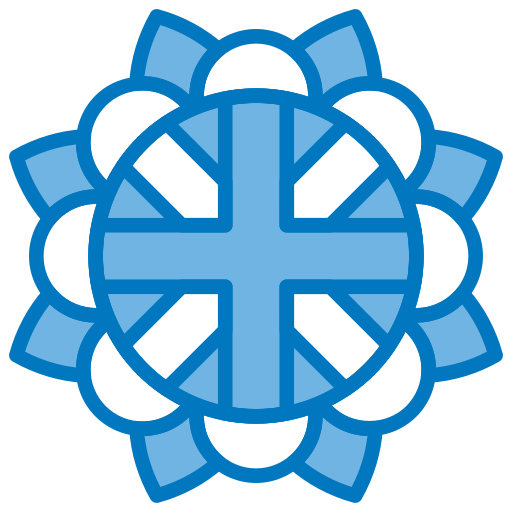 Mandala Generic Blue icon