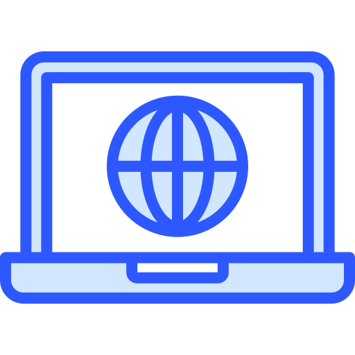 webサイト Generic Blue icon