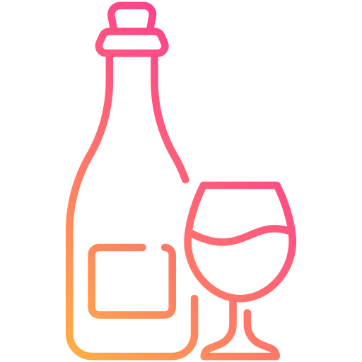 Wine bottle Generic Gradient icon