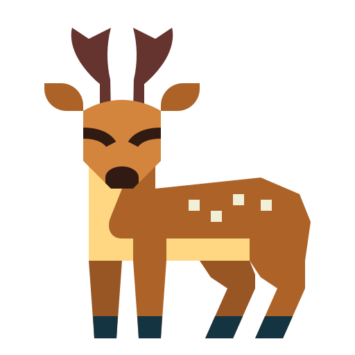 cerf Smalllikeart Flat Icône