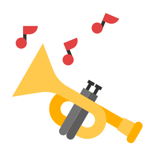 Trumpet Generic Flat icon