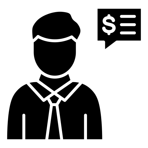 commerciante Generic Glyph icona