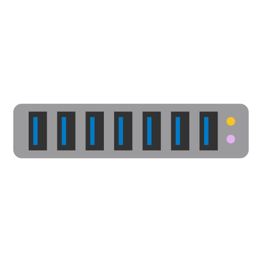 hub usb Generic Flat Ícone