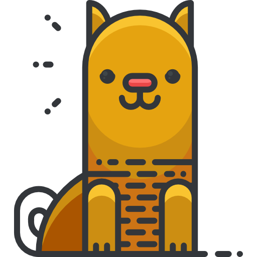 猫 Roundicons Premium Lineal Color icon