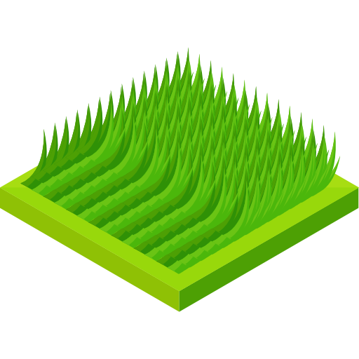 erba Roundicons Premium Isometric icona