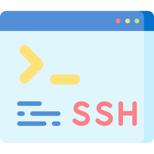 ssh Special Flat Icône