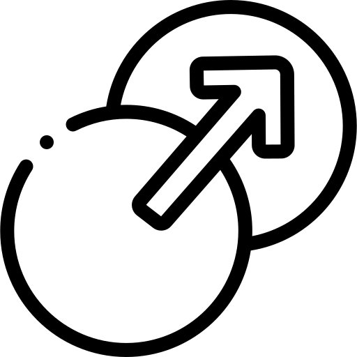 transition Detailed Rounded Lineal Icône