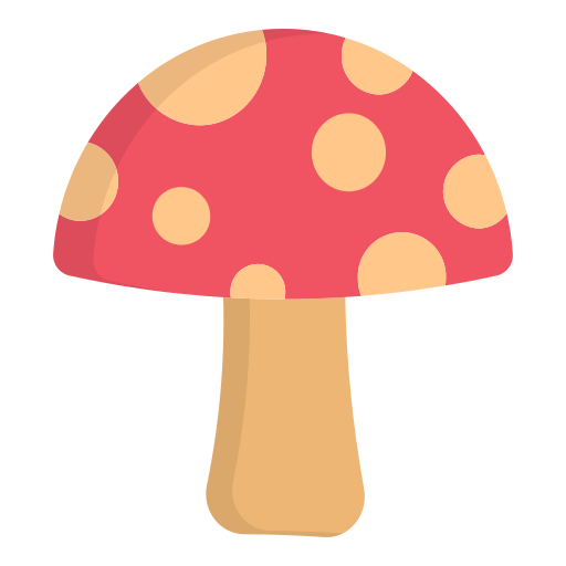 champignon Dinosoft Flat Icône