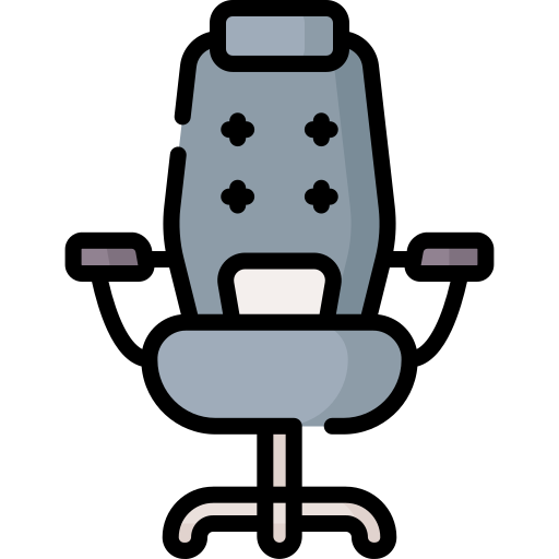 Desk chair Special Lineal color icon