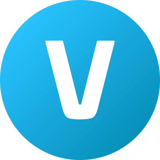 文字v Generic Flat Gradient icon