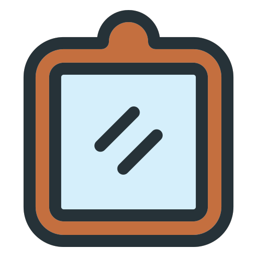 Mirror Generic Outline Color icon