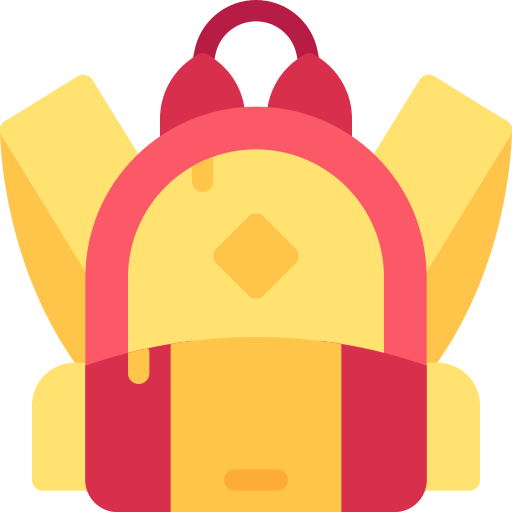 Backpack Generic Flat icon