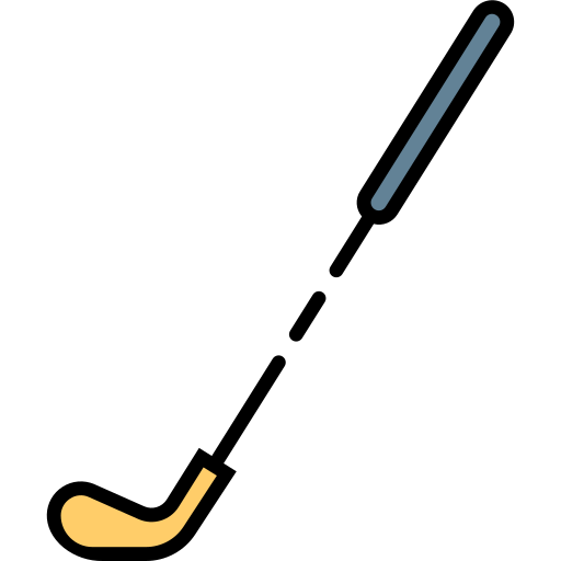 golfschläger Generic Outline Color icon