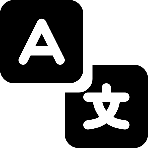 tłumaczyć Generic Glyph ikona