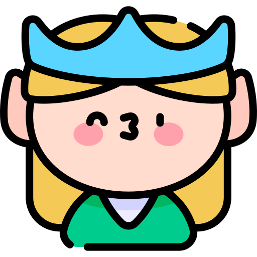 꼬마 요정 Kawaii Lineal color icon