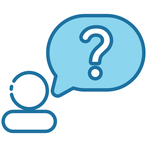 Question Generic Blue icon