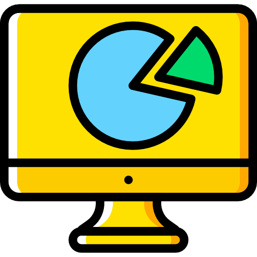 Analytics Basic Miscellany Yellow icon