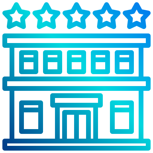 hotel xnimrodx Lineal Gradient icona