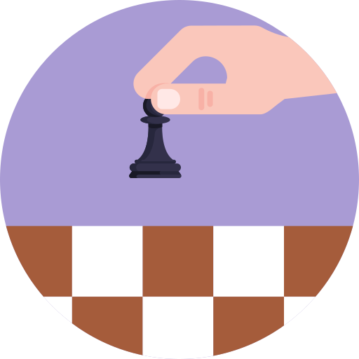 jeu d'échecs Generic Circular Icône