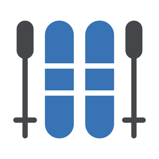 Ski Generic Blue icon