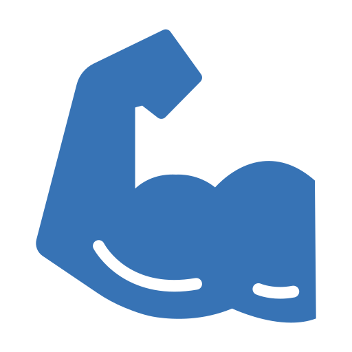 Bicep Generic Blue icon