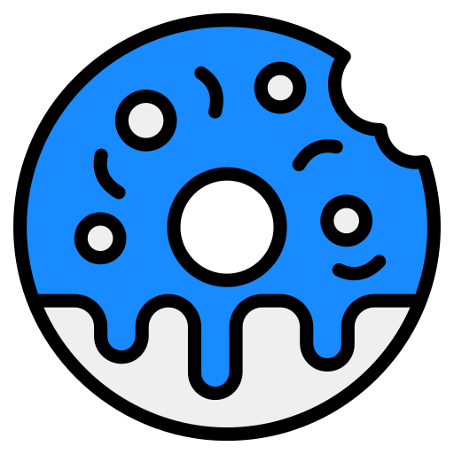 krapfen Generic Outline Color icon