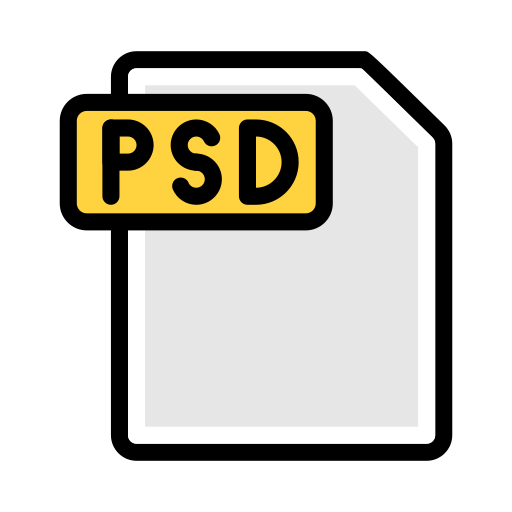 psd Vector Stall Lineal Color icon