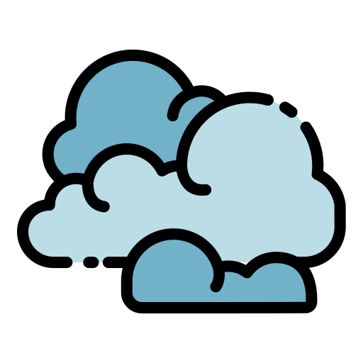 Cloud Generic Outline Color icon