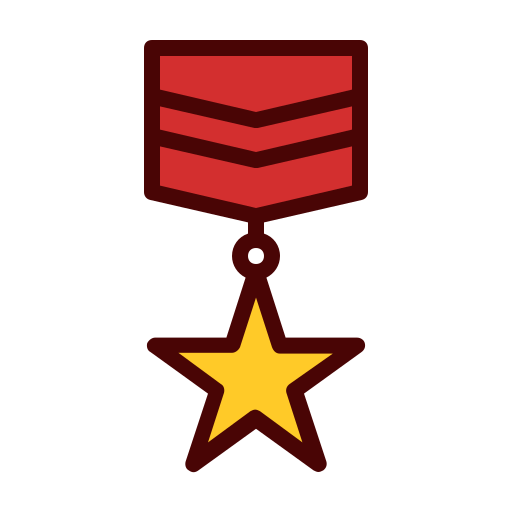 medal Generic Outline Color ikona