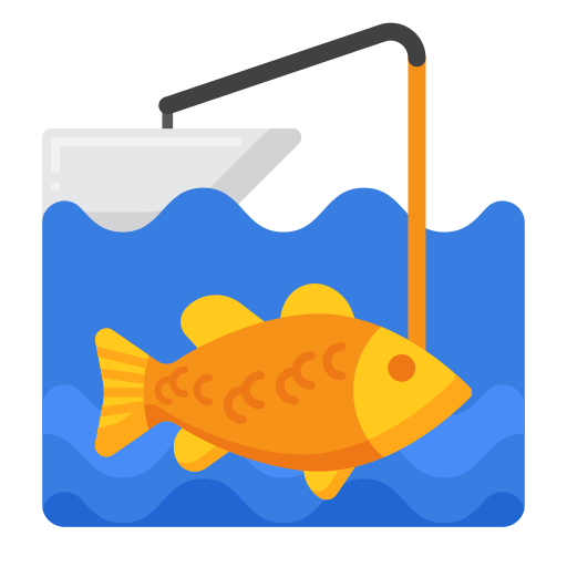 pesca Flaticons Flat icona