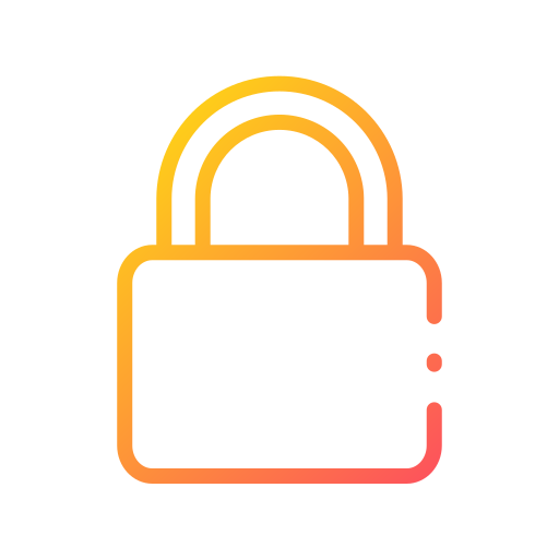 Lock Good Ware Gradient icon