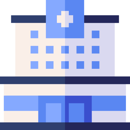 Hospital Basic Straight Flat icon