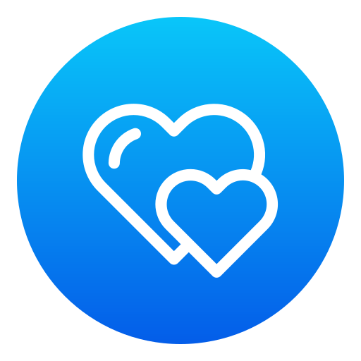 Hearts Generic Flat Gradient icon