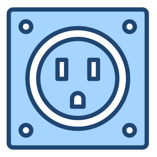 Socket Generic Blue icon