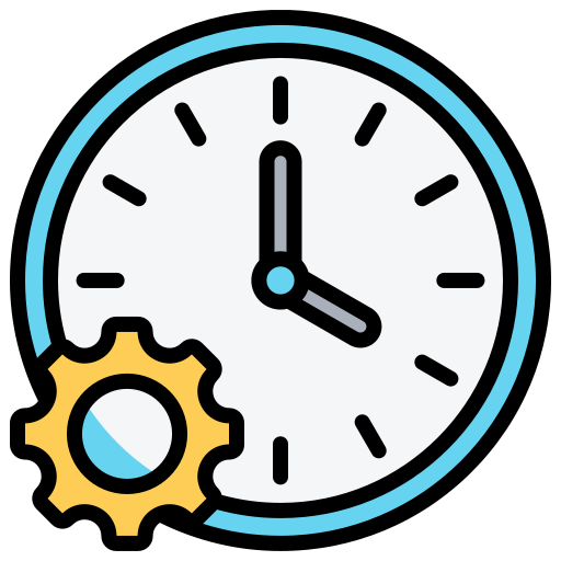 Time management Generic Outline Color icon