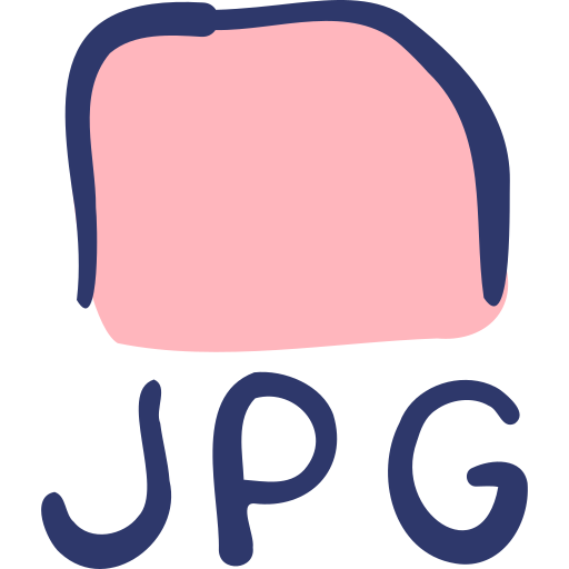 Jpg Basic Hand Drawn Lineal Color icon