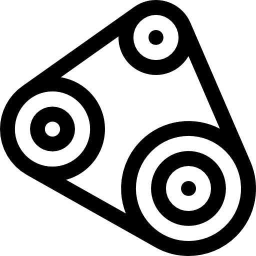 cinto Basic Rounded Lineal Ícone