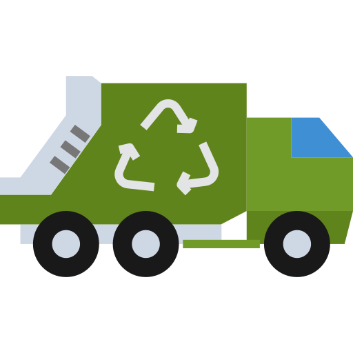 Garbage truck Generic Flat icon