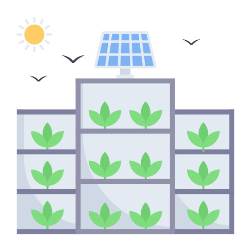 vertikale landwirtschaft Generic Flat icon