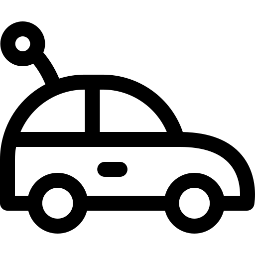 auto Basic Rounded Lineal Icône