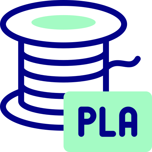 pla Detailed Mixed Lineal color ikona